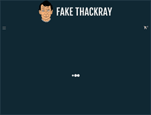 Tablet Screenshot of fakethackray.com